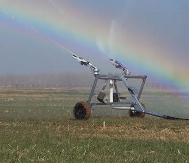 Quality assurance Irrigation system Hose Reel Irrigation Machine Farm Water Pump for Africa