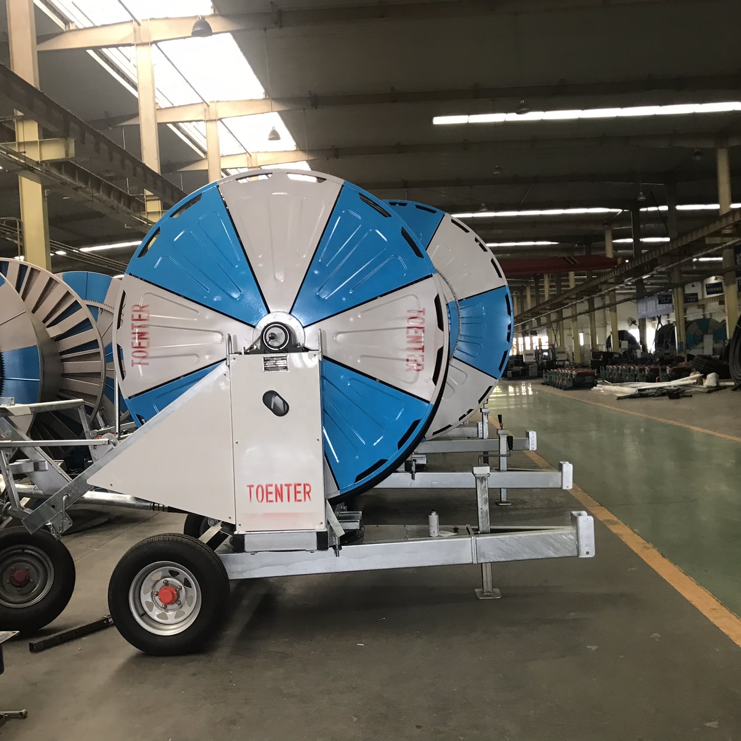 Quality assurance Irrigation system Hose Reel Irrigation Machine Farm Water Pump for Africa